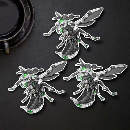 Kawasaki Z1000 2014-16 Inspired Stickers - Set of 3 Motorcycle Decals for Riders