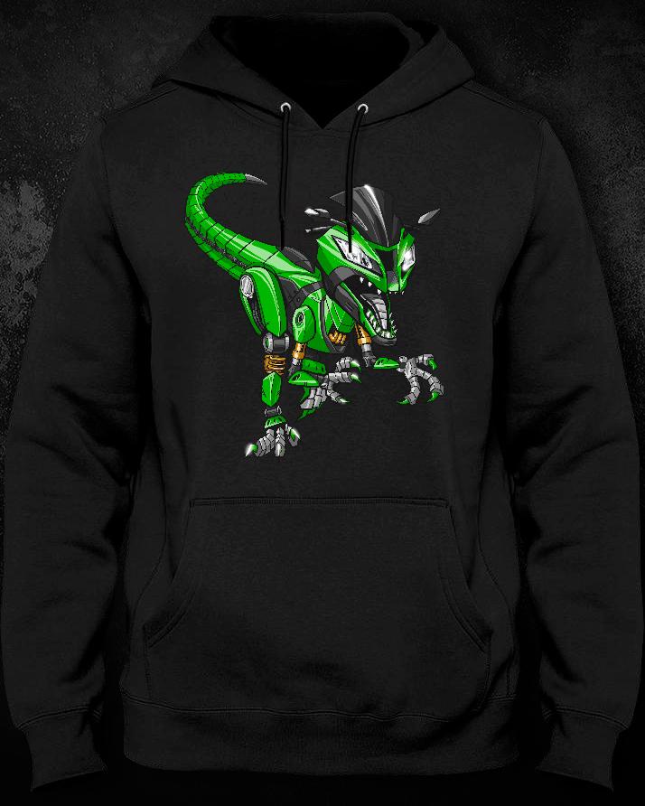 Kawasaki Ninja ZX-10R Inspired Hoodie - Motorcycle Sweatshirt for Riders