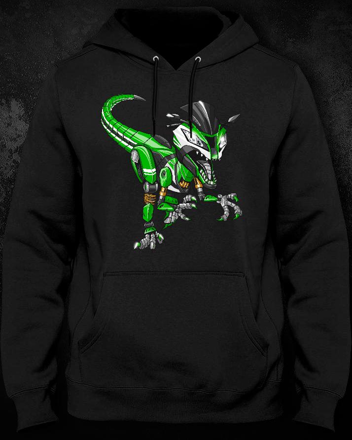 Kawasaki Ninja ZX-10R Inspired Hoodie - Motorcycle Sweatshirt for Riders