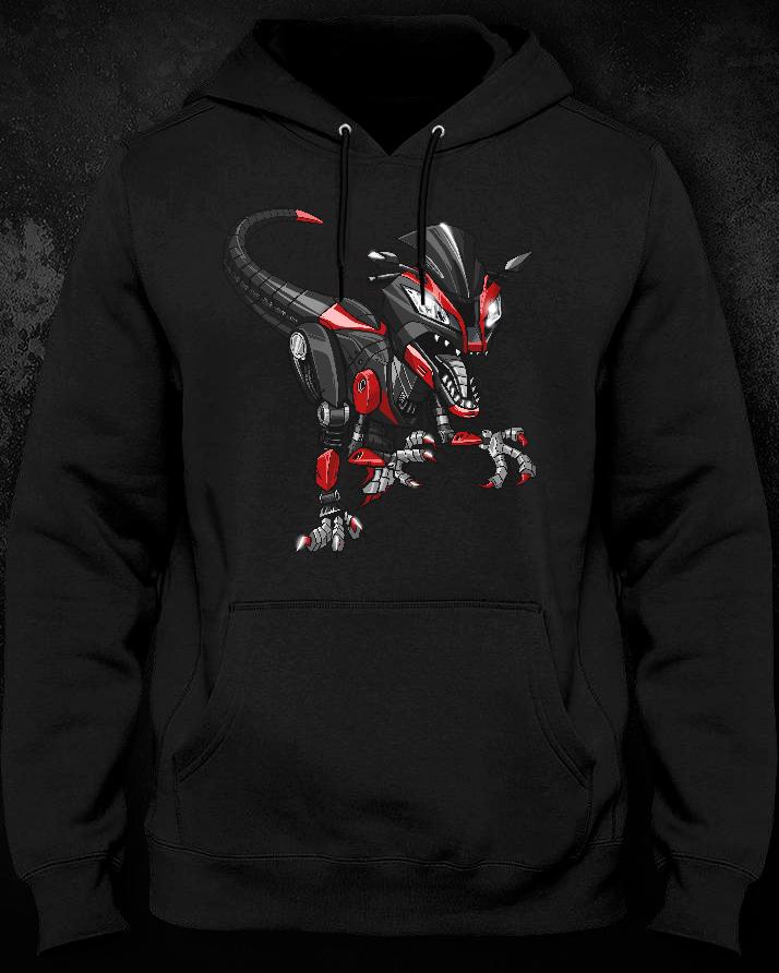 Kawasaki Ninja ZX-10R Inspired Hoodie - Motorcycle Sweatshirt for Riders