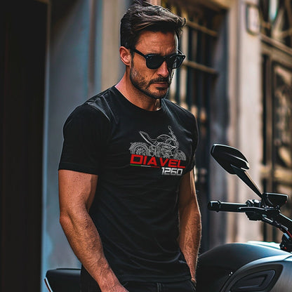 Ducati Diavel 1260 T-Shirt - Motorcycle Tee Shirt for Riders