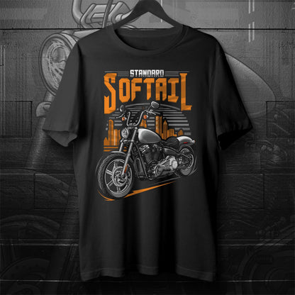 Harley Softail Standard FXST 2020-24 Inspired T-Shirt - Biker Motorcycle Tee Shirt
