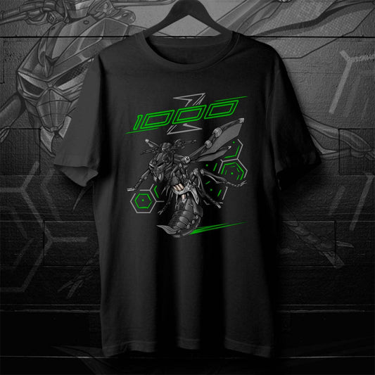 Kawasaki Z1000 2014-16 Inspired T-Shirt - Motorcycle Tee Shirt for Riders