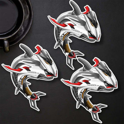 Ducati Panigale V2 Stickers - Set of 3 Motorcycle Decals for Riders