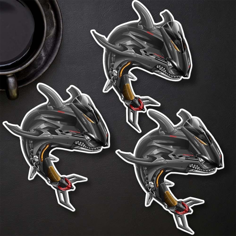Ducati Panigale V2 Stickers - Set of 3 Motorcycle Decals for Riders