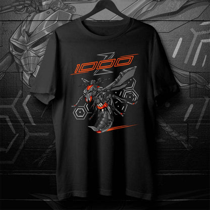 Kawasaki Z1000 2014-16 Inspired T-Shirt - Motorcycle Tee Shirt for Riders