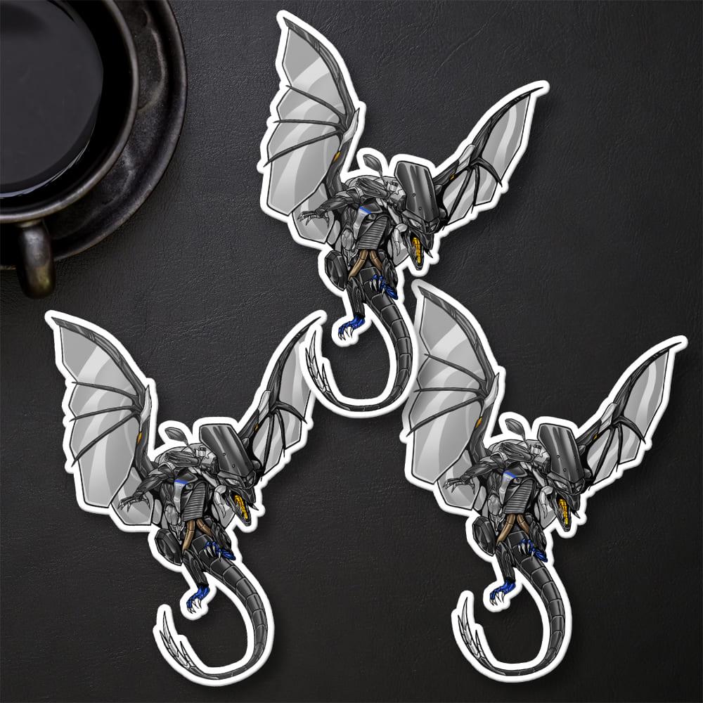 Yamaha Tracer 9 Inspired Stickers - Set of 3 Motorcycle Decals