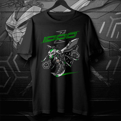 Kawasaki Z1000 2014-16 Inspired T-Shirt - Motorcycle Tee Shirt for Riders