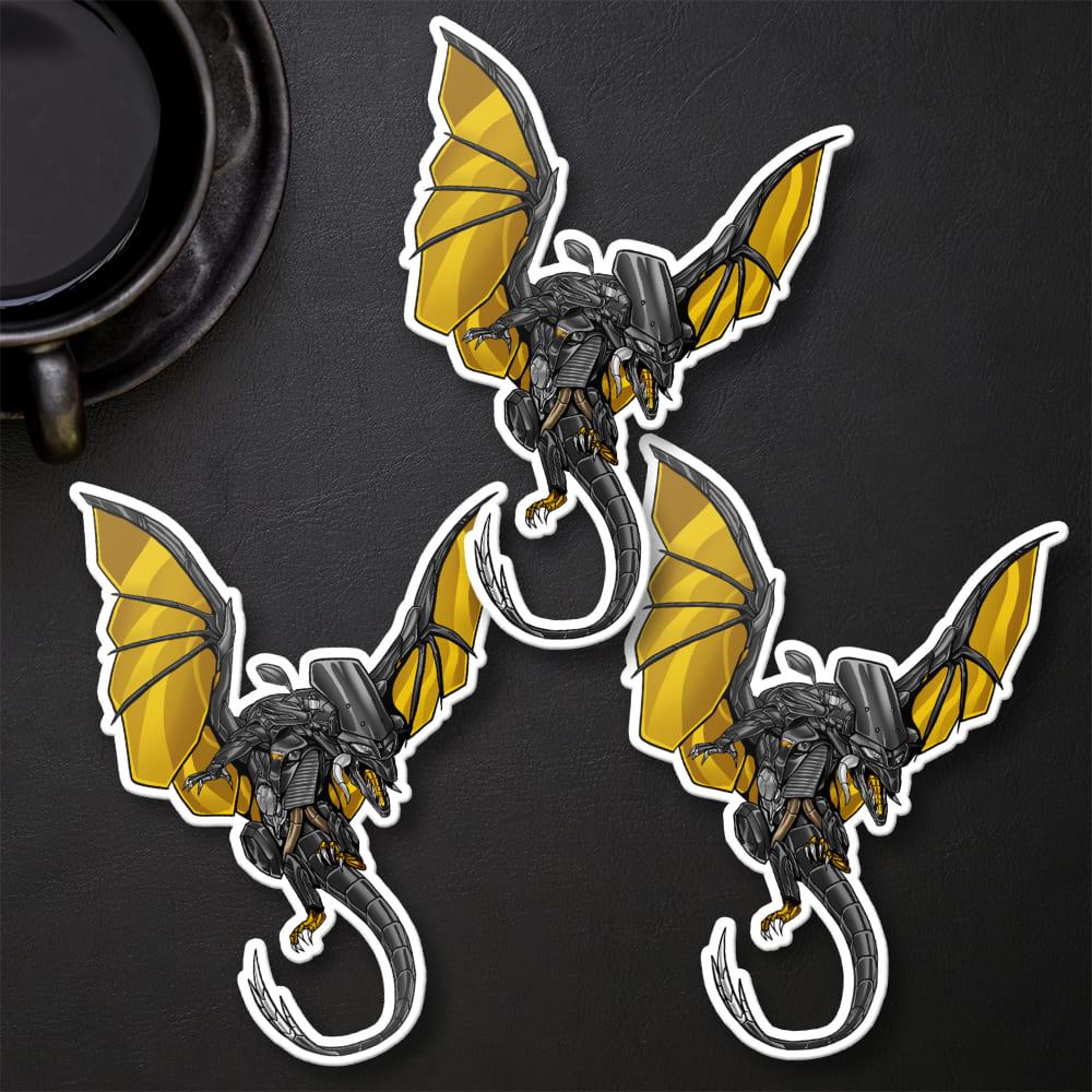 Yamaha Tracer 9 Inspired Stickers - Set of 3 Motorcycle Decals