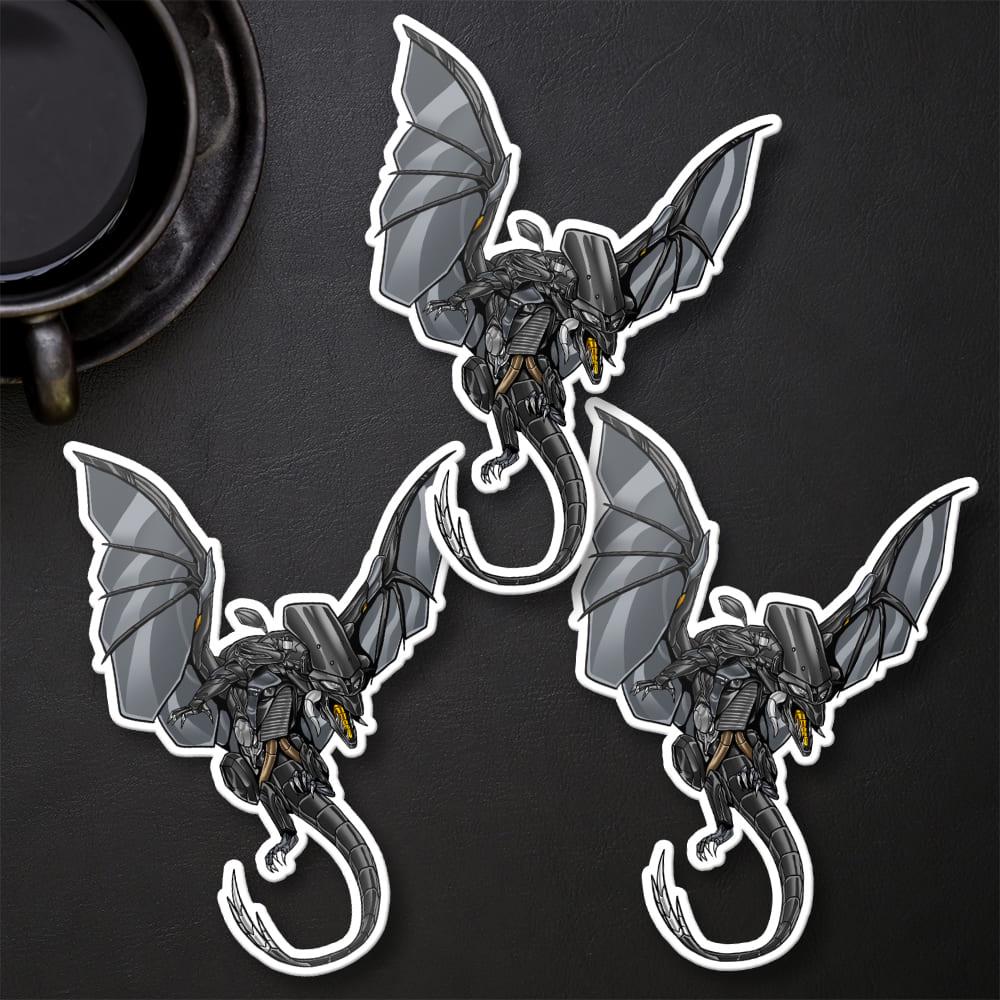 Yamaha Tracer 9 Inspired Stickers - Set of 3 Motorcycle Decals