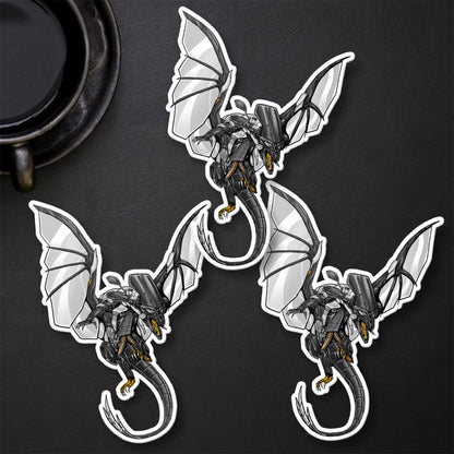 Yamaha Tracer 9 Inspired Stickers - Set of 3 Motorcycle Decals