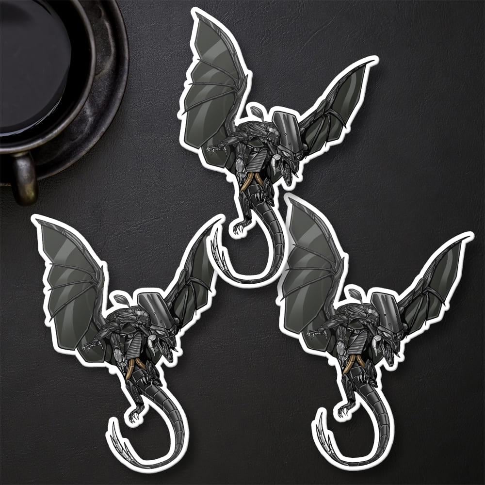 Yamaha Tracer 9 Inspired Stickers - Set of 3 Motorcycle Decals