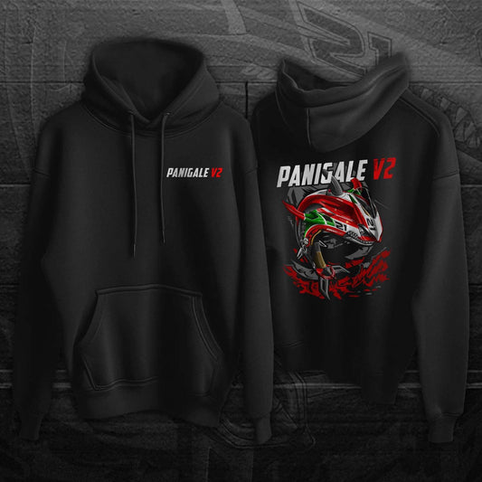 Ducati Panigale V2 Hoodie - Motorcycle Sweatshirt for Riders