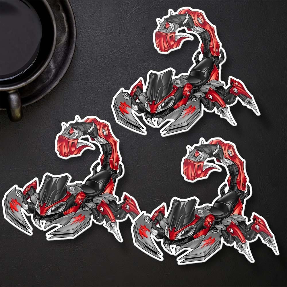 BMW F900XR Stickers - Set of 3 Motorcycle Decals for Motorrad Riders