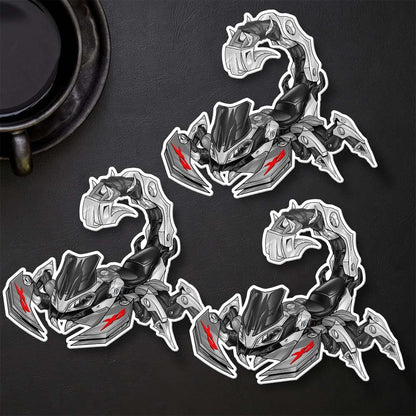 BMW F900XR Stickers - Set of 3 Motorcycle Decals for Motorrad Riders