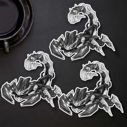 BMW F900XR Stickers - Set of 3 Motorcycle Decals for Motorrad Riders