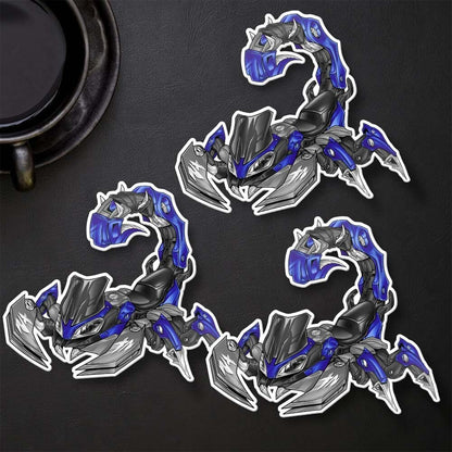 BMW F900XR Stickers - Set of 3 Motorcycle Decals for Motorrad Riders