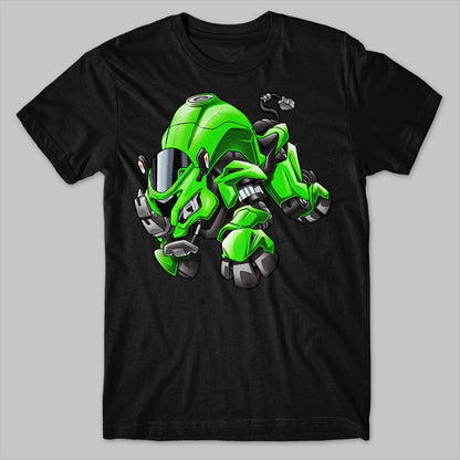 Kawasaki Ninja ZX-10R Inspired T-Shirt - Motorcycle Tee Shirt for Riders