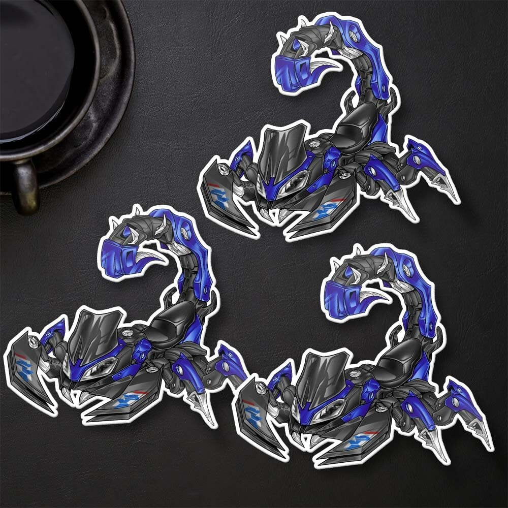 BMW F900XR Stickers - Set of 3 Motorcycle Decals for Motorrad Riders