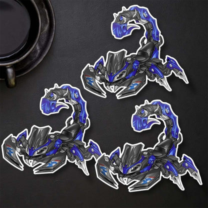BMW F900XR Stickers - Set of 3 Motorcycle Decals for Motorrad Riders
