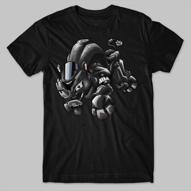 Kawasaki Ninja ZX-10R Inspired T-Shirt - Motorcycle Tee Shirt for Riders