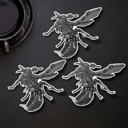 Kawasaki Z1000 2017-20 Inspired Stickers - Set of 3 Motorcycle Decals for Riders