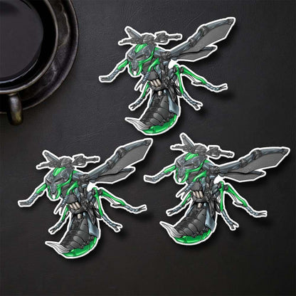 Kawasaki Z1000 2017-20 Inspired Stickers - Set of 3 Motorcycle Decals for Riders