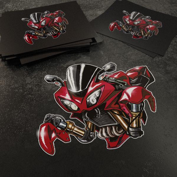 Kawasaki Ninja ZX-10R Inspired Stickers - Set of 3 Motorcycle Decals for Riders