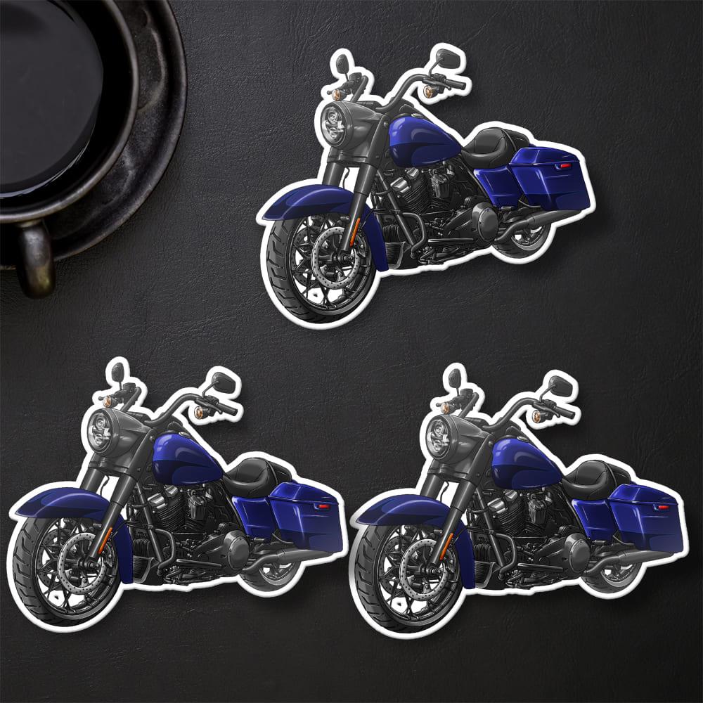 Harley Road King Special 2020-22 Inspired Stickers - Set of 3 Biker Motorcycle Decals