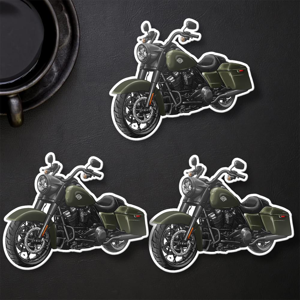 Harley Road King Special 2020-22 Inspired Stickers - Set of 3 Biker Motorcycle Decals
