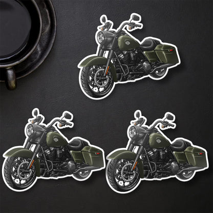 Harley Road King Special 2020-22 Inspired Stickers - Set of 3 Biker Motorcycle Decals