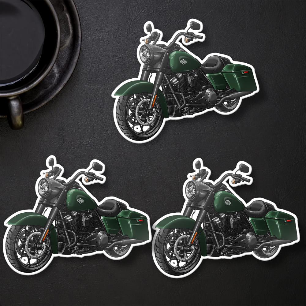 Harley Road King Special 2020-22 Inspired Stickers - Set of 3 Biker Motorcycle Decals