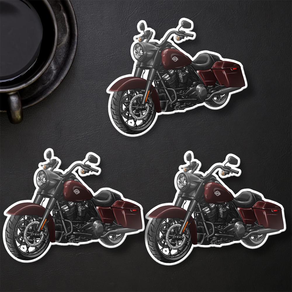 Harley Road King Special 2020-22 Inspired Stickers - Set of 3 Biker Motorcycle Decals
