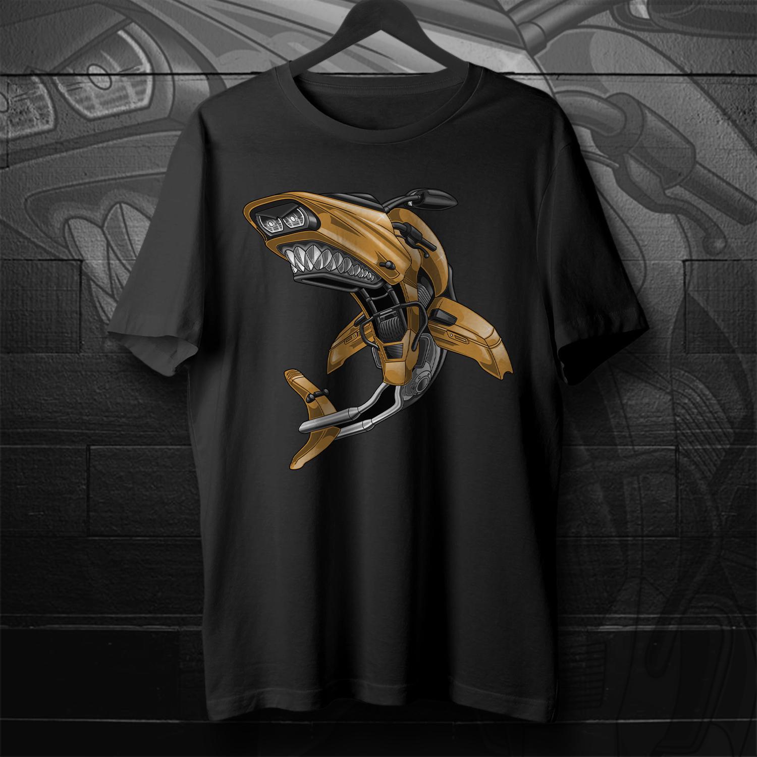 Harley Road Glide Inspired T-Shirt - Biker Motorcycle Tee Shirt