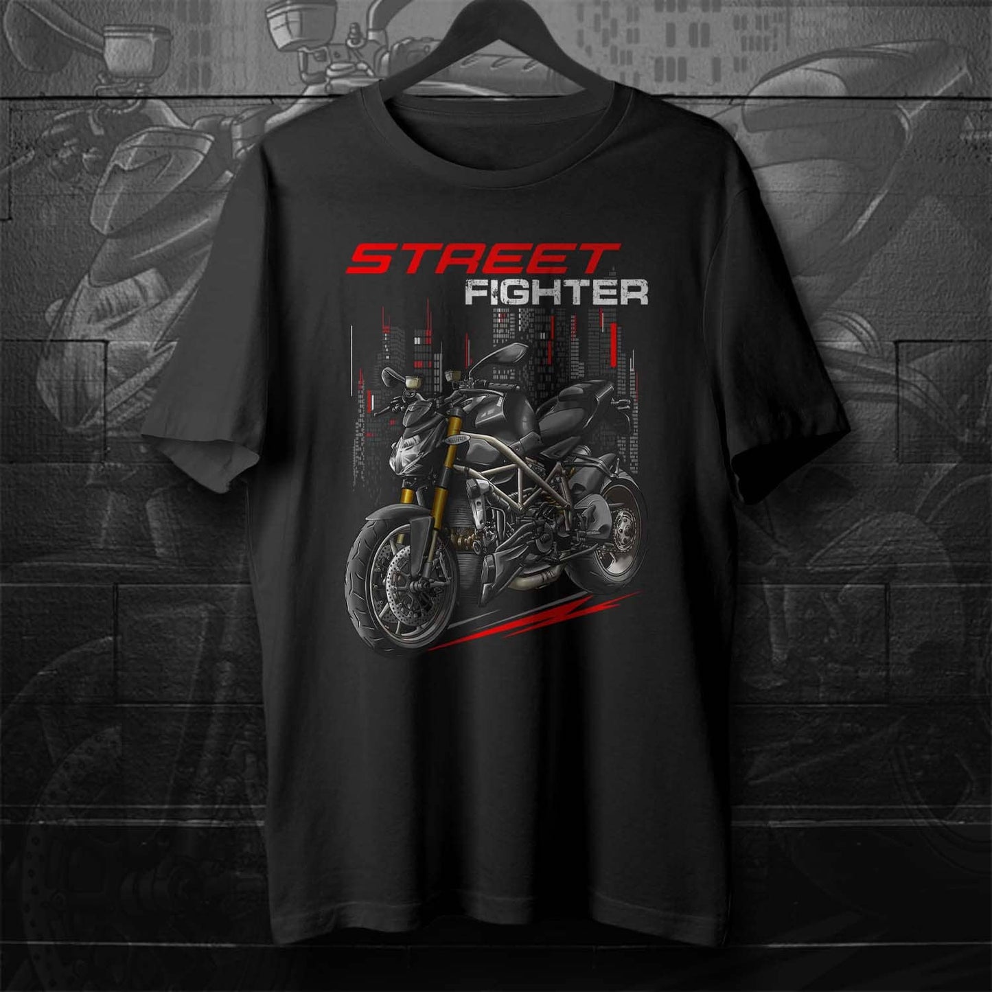 Ducati Streetfighter 1098 T-Shirt - Motorcycle Tee Shirt for Riders