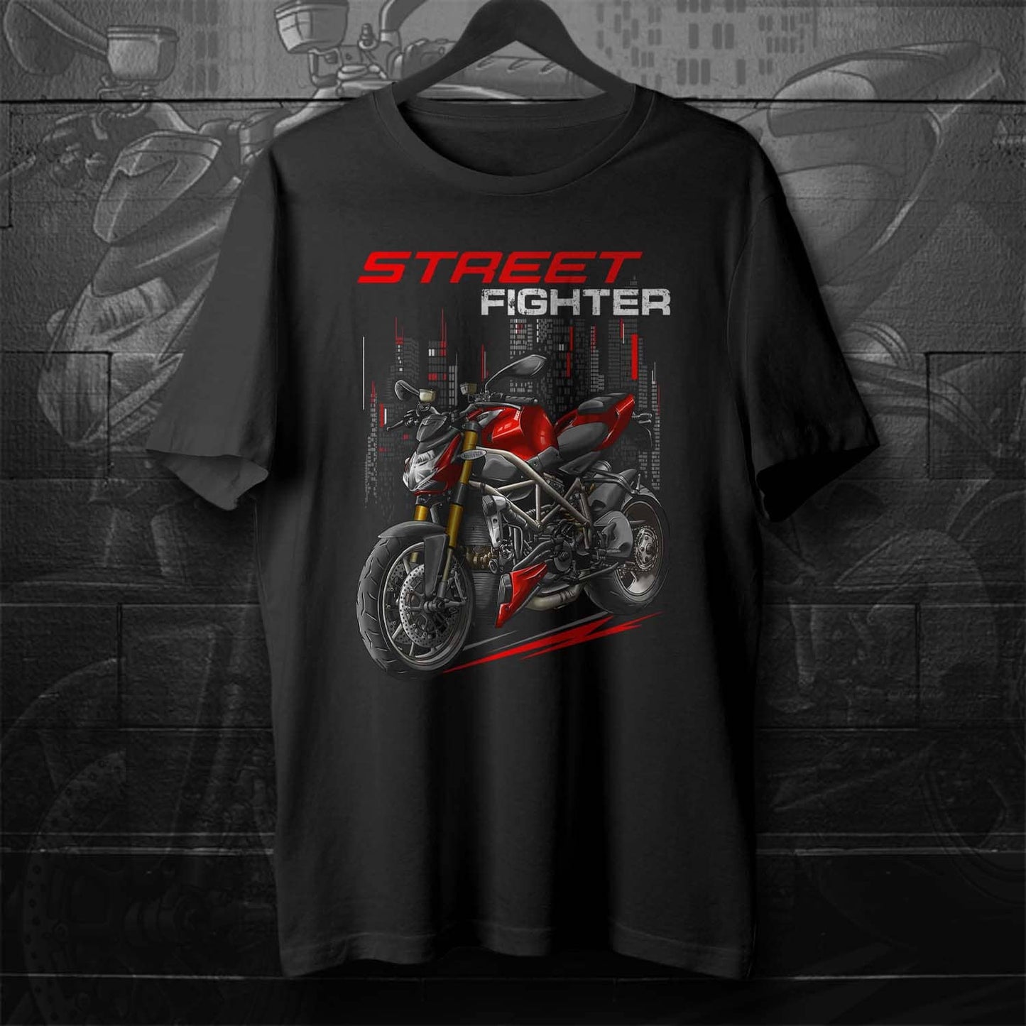 Ducati Streetfighter 1098 T-Shirt - Motorcycle Tee Shirt for Riders