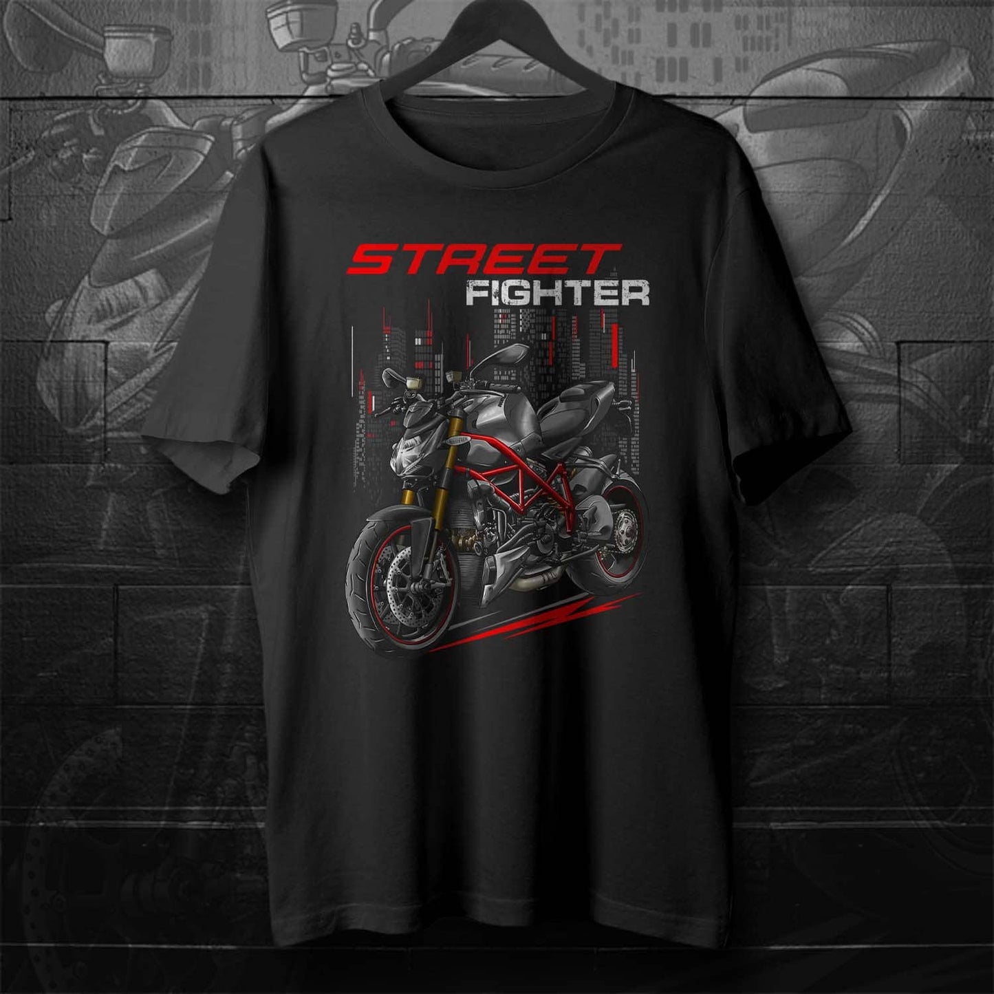 Ducati Streetfighter 1098 T-Shirt - Motorcycle Tee Shirt for Riders