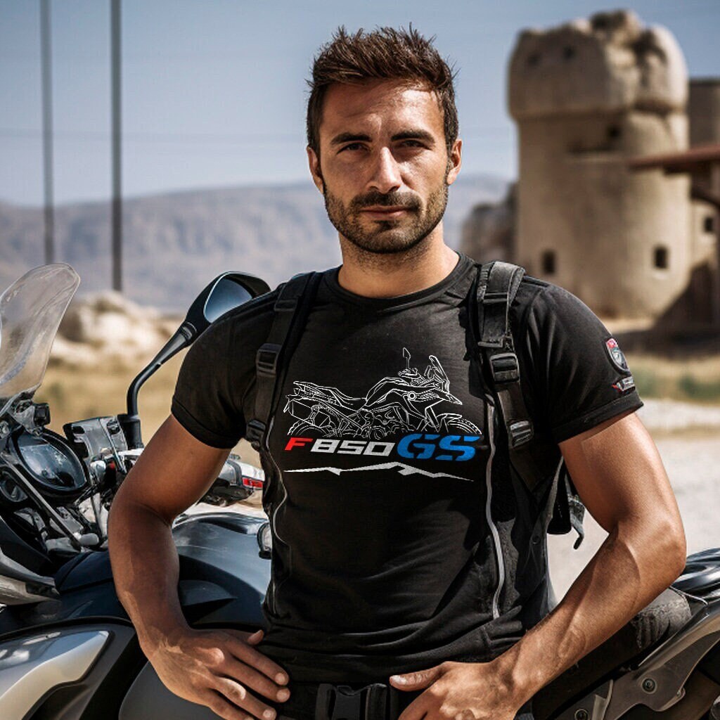 BMW F850 GS T-Shirt - Motorcycle Tee Shirt for Rider