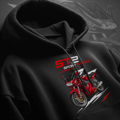 Ducati ST2 Hoodie - Motorcycle Sweatshirt for Riders