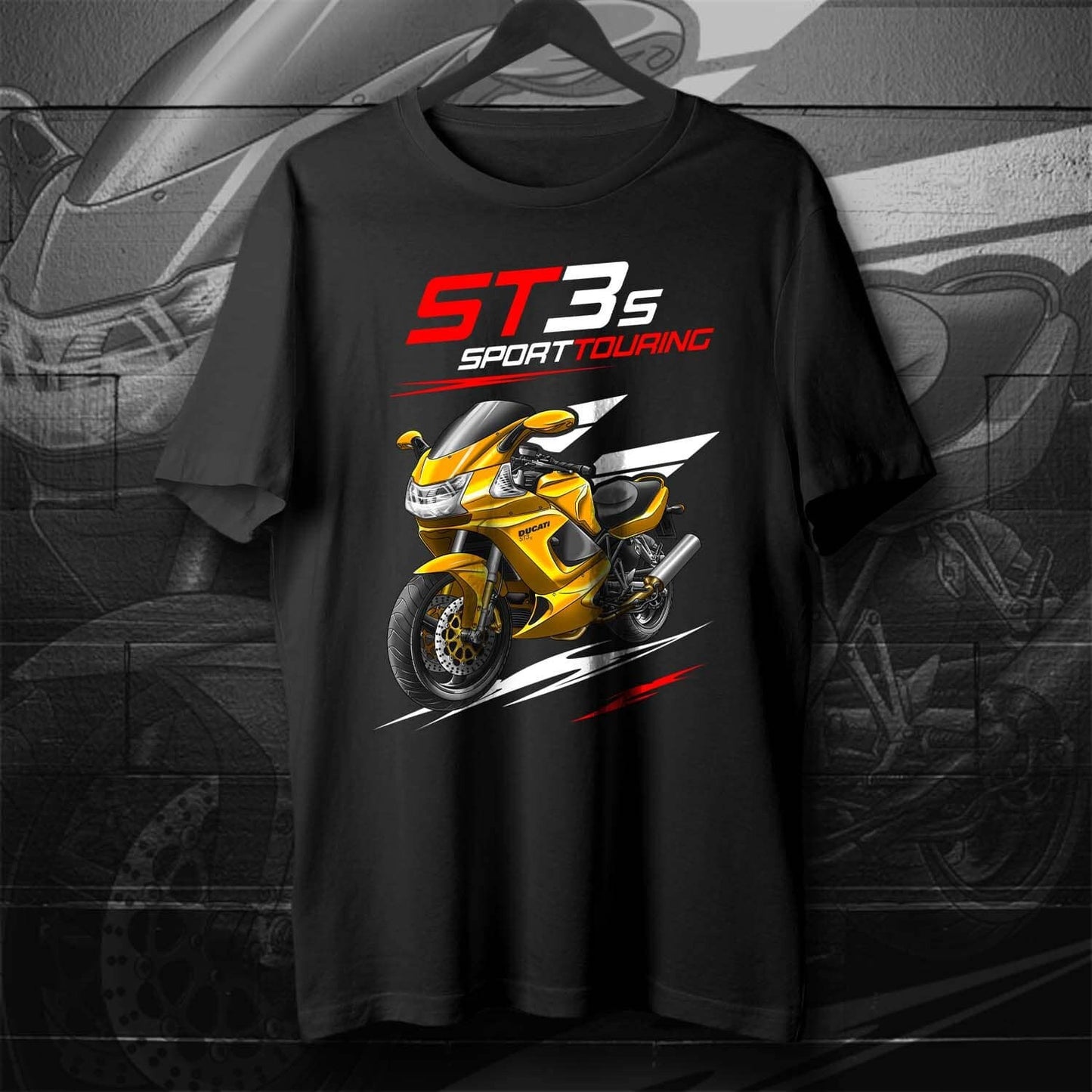 Ducati ST3 T-Shirt - Motorcycle Tee Shirt for Riders