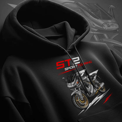 Ducati ST2 Hoodie - Motorcycle Sweatshirt for Riders
