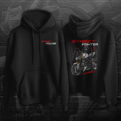 Ducati Streetfighter 1098 Hoodie - Motorcycle Sweatshirt for Sportbike Riders