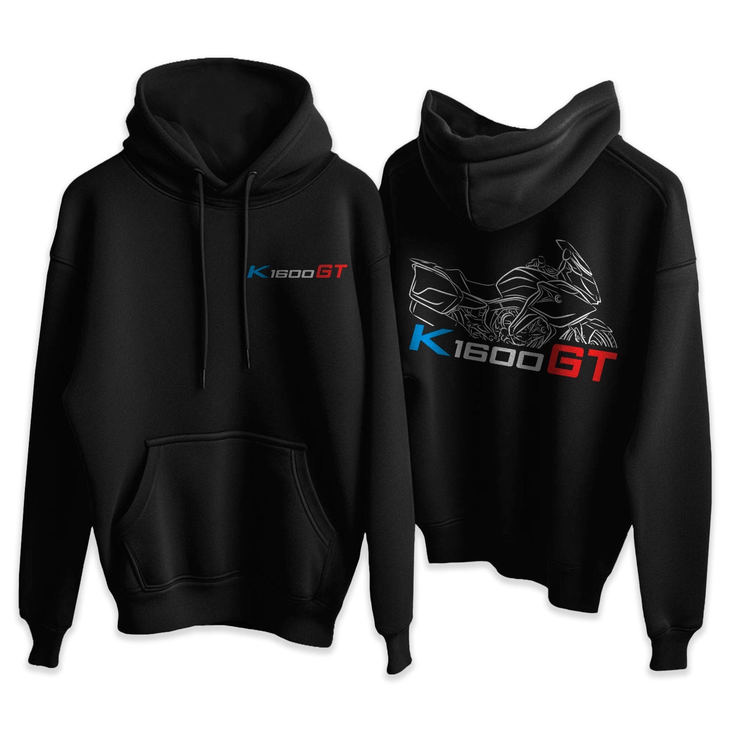 BMW K1600GT Hoodie - Motorcycle Sweatshirt for Motorrad Riders