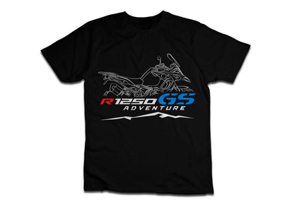 BMW R1250GSA T-Shirt - Motorcycle Tee Shirt for ADV Motorrad Riders