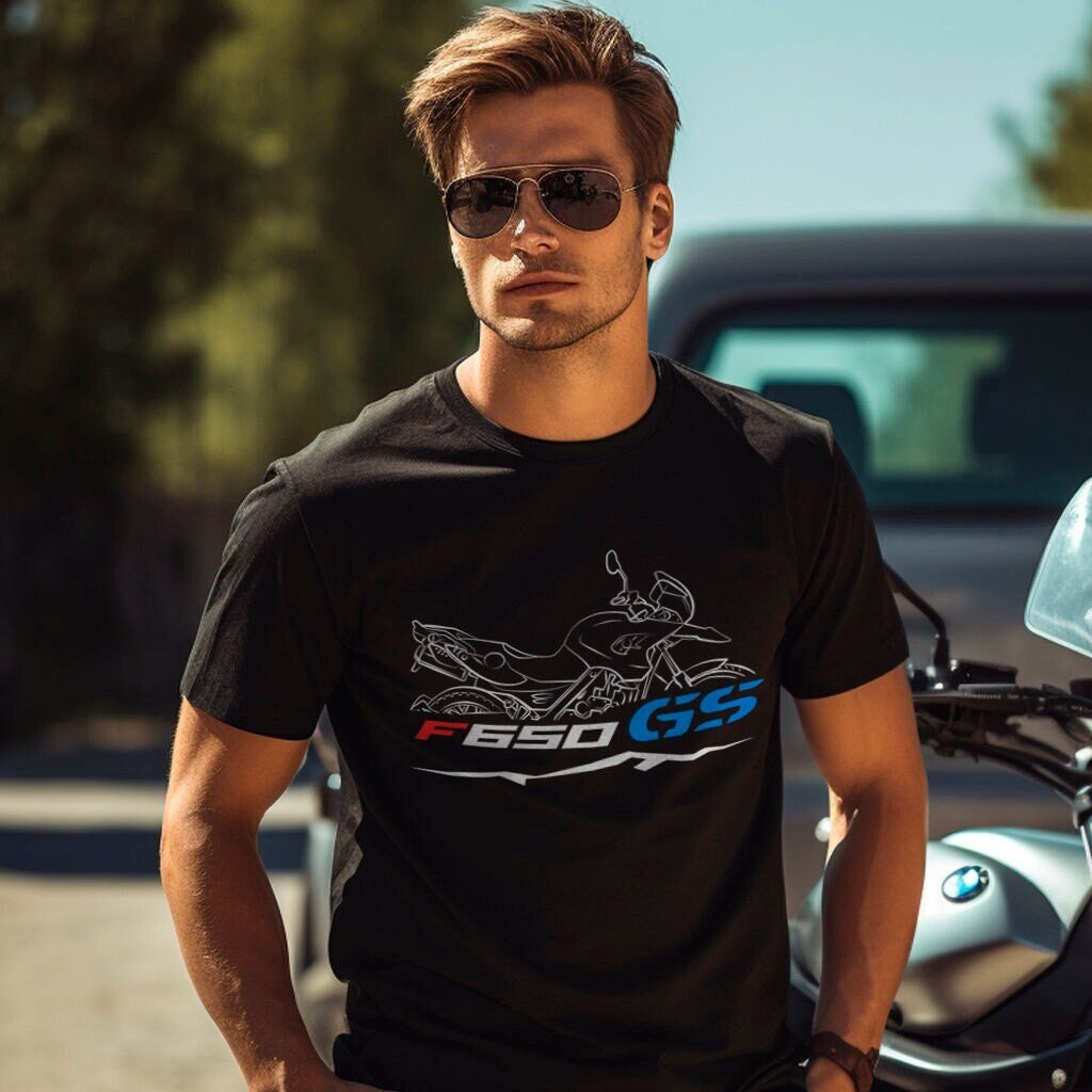 BMW F650GS T-Shirt - Motorcycle Tee Shirt for Riders