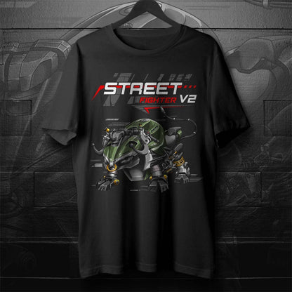 Ducati Streetfighter V2 T-Shirt - Motorcycle Tee Shirt for Riders
