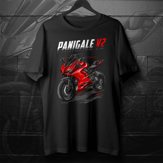 Ducati Panigale V2 T-Shirt - Motorcycle Tee Shirt for Sportbike Riders