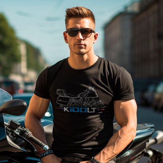 BMW K100 LT T-Shirt - Motorcycle Tee Shirt for Motorrad Riders