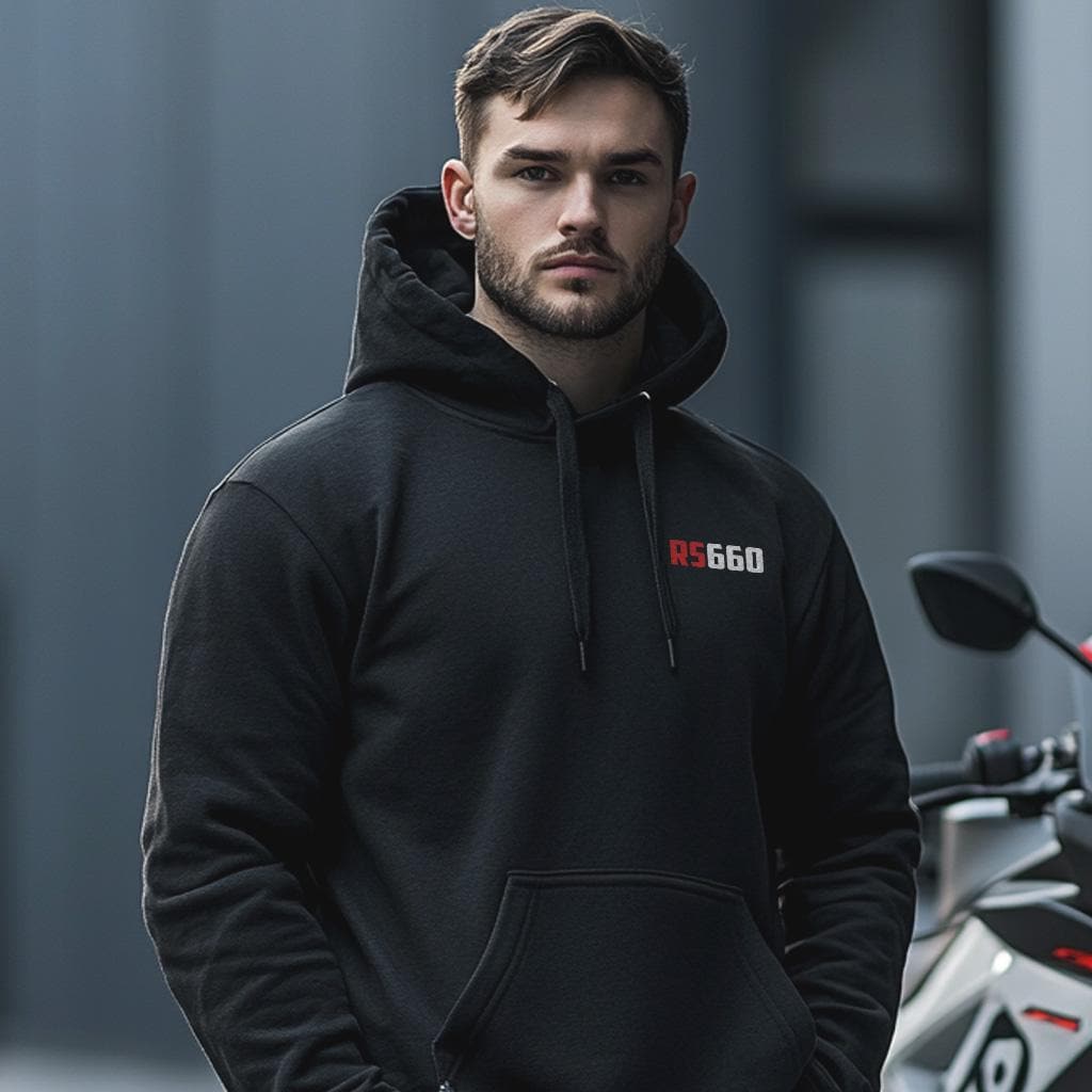 Aprilia RS 660 Inspired Hoodie - Motorcycle Sweatshirt for Riders