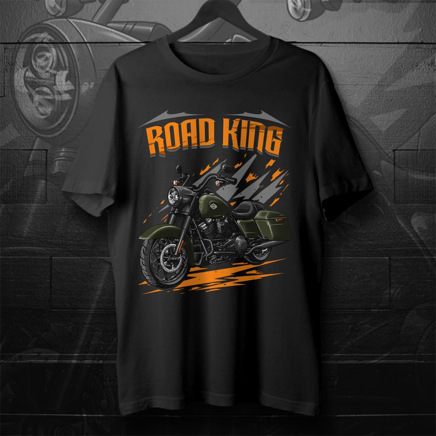 Harley Road King Special 2020-22 Inspired T-Shirt - Motorcycle Tee Shirt for Bikers